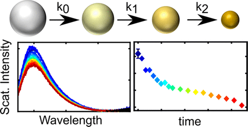 Single-Particle Hyperspectral Imaging Reveals Kinetics of Silver Ion Leaching from Alloy Nanoparticles