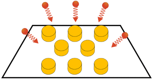 Tuning Electrogenerated Chemiluminescence Intensity Enhancement Using Hexagonal Lattice Arrays of Gold Nanodisks